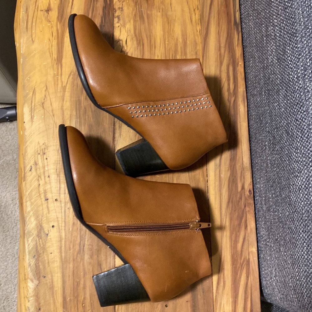 Leathe ankle Boots - Picture 3 of 6